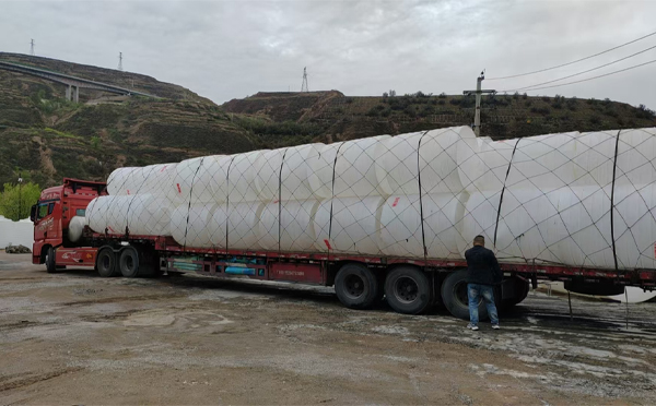 舟曲PE吨桶交付中