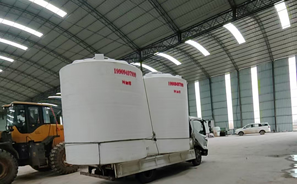 特加厚舟曲塑料大桶装车运输交付实录